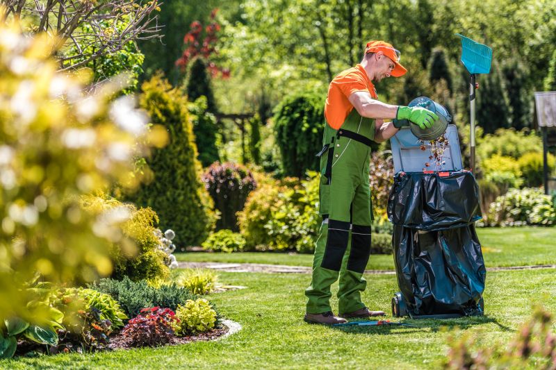 Lawn Care Professionals at Work